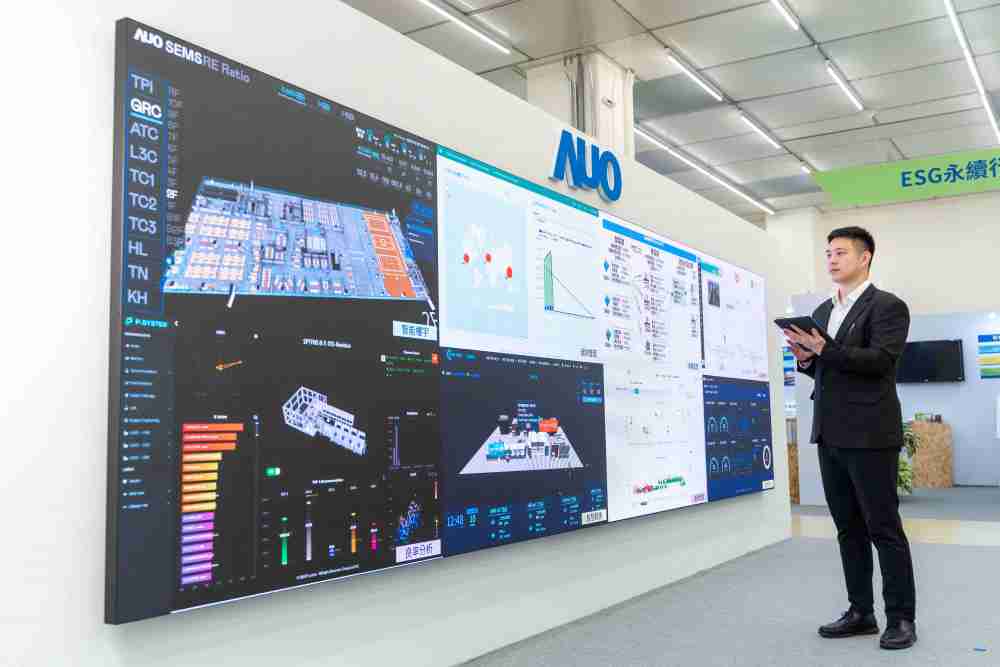 彩霸王宇沛所开发的“智能楼宇管理平台”，，，，藉由搜集周围环境及电力、、、、照明、、、空调等系统数据，，，，达到实时综效监控，，，助力实现零碳建筑